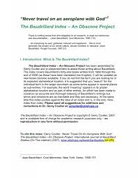 The Baudrillard Index - Bishops University