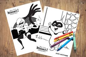 Gear up for the upcoming movie with these fun incredibles 2 coloring pages and activity sheets! Incredibles 2 Printable Coloring Pages Create Play Travel