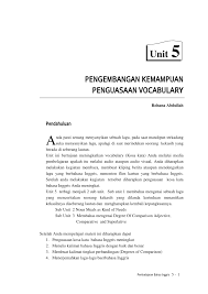 Maybe you would like to learn more about one of these? Pdf Unit 5 Pengembangan Kemampuan Penguasaan Vocabulary