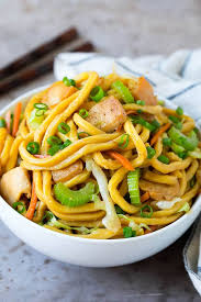 Such as beef, chicken, pork, or shrimp. Chicken Lo Mein Dinner At The Zoo