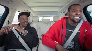 After carpool karaoke, i realized that i desperately need a little side show of yoongi and jin just commentating roasting anything and anyone, the comedic some of my favorite things from the bts carpool karaoke. Carpool Karaoke The Series Kevin Durant Travis Scott Apple Music Youtube