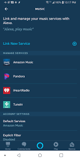 Once you've linked your music accounts you can select one to be your default music service and begin using voice commands to play music on your alexa enabled. How To Play Free Music On The Echo Dot