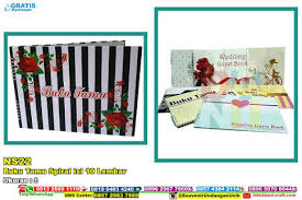 Gunanya kita bisa lihat siapa saja yang hadir di acara pernikahan kita. Buku Tamu Spiral Isi 10 Lembar Souvenir Pernikahan