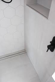 Concrete Shower Drain Patterned Bathroom Tiles Vintage Bathroom Tile Vintage Bathroom Floor