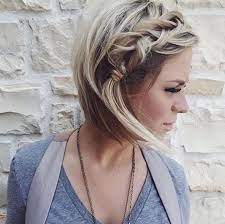 19 Cute Braids For Short Hair You Will Love Be Modish Braids For Short Hair Hair Styles Short Hair Styles