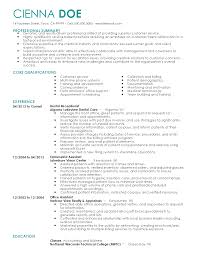 Professional Dental Receptionist Templates To Showcase Your Talent Myperfectresume