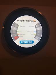 But getting heat from the heat pump is about 300% more efficient than electric coils even though it will be on longer. Installing Nest 3rd Generation Thermostat From Old Trane Weathertron Thermostat Mercury One Home Improvement Stack Exchange