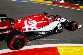 7 Kimi Raikkonen Alfa Romeo C38 In Spa Francorchamps 2019 Fp1 Alfa Romeo Racing Motorsport
