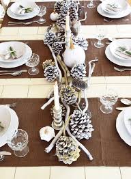Winterlich Festliche Tischdeko Mit Naturmaterialien Mrs Greenery Tisch Deko Winter Deko Weihnachten Tisch Tisch Esszimmer