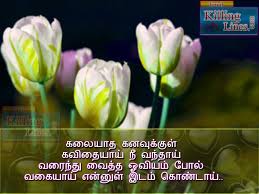 But love is often arduous to describe with only a word. Romantic Tamil Love Poem And Quotes Tamil Killinglines Com