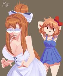 Rule34 - If it exists, there is porn of it  monika (doki doki literature  club), sayori (doki doki literature club)  5911486