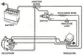 Typical alternator wiring diagram an alternator is a three. 64 Rambler Alternator Conversion The Amc Forum Page 1