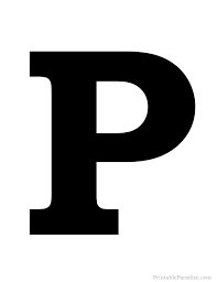 Show up, be authentic, and get the most out of the time we have. Printable Solid Black Letter P Silhouette Alphabet Letters To Print Letter P Lettering