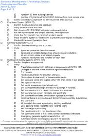 Fire Inspection Checklist Pdf Free Download
