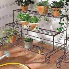 New Wrought Iron Layer 3 Flower Pot Plant Stand Planter 2547 Plant Stands Outdoor House Plants Decor Modern Plant Stand