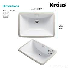 Kraus Elavo Large Rectangular Ceramic