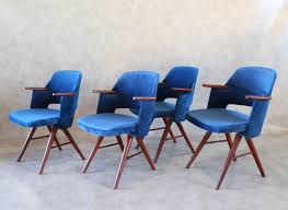 The wooden buffet completes the look of this dining room. Teak Mid Century Modern Ft30 Dining Chairs By Cees Braakman For Pastoe 1960s 155858
