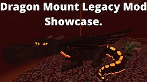 How to train your dragon and mine. Minecraft Dragon Mounts Legacy Mod Showcase Youtube