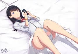 Aqua Eyes Band Width Bed Black Hair Long Hair Male School Uniform Signed Ssss Gridman Takarada Rikka Wristwear Konachan Com Konachan Com Anime Wallpapers Takarada rikka is a character from ssss.gridman. ssss gridman takarada rikka
