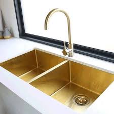 brass kitchen sink, brass kitchen