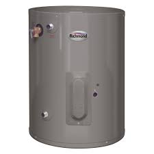 Richmond 15 Gal 6 Year Electric Point Of Use Electric Water Heater 6ep15 1 The Home Depot Electric Water Heater Water Heater Hot Water Heater