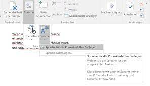 Maybe you would like to learn more about one of these? Word Sprache Andern Fur Rechtschreibprufung Auf Deutsch Umschalten Tippscout De