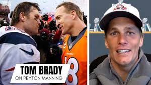 Long before fleeing the new england winters for the florida sunshine, tom brady knew exactly how it felt. Tom Brady Reacts To Peyton Manning Becoming A Hall Of Famer Shares Peyton Manning Memories Youtube