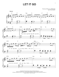 Try our unlimited sheet music subscription plan for free. Let It Go Easy Piano Print Sheet Music Now