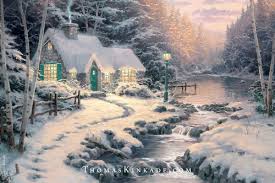 Evening Glow Thomas Kinkade Studios Thomas Kinkade Paintings Thomas Kinkade Christmas Thomas Kinkade Art