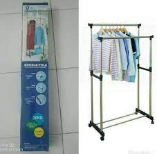 Harga baja ringan kencana, hollow, c75, dll. Gantungan Baju Stainless Untuk Toko Jemuran Dll Murah
