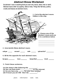 Abstract Nouns Free Teacher Worksheets Abstract Nouns Nouns Worksheet Nouns