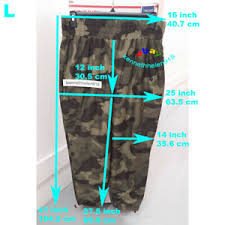 Details About Hollister Womens Ultra High Rise Wind Pants Camo Size Large