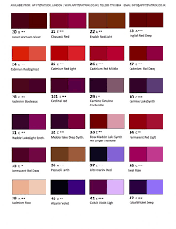 Mixing Paint Colors Online Charts Collection