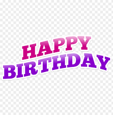 On the occasion of your birthday, you can make birthday photo editing through picsart mobile. Download Happy Birthday Text Png Images Background Toppng