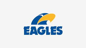 The west coast eagles logo colors with hex & rgb codes has 3 colors which are usaf air force blue (#002d88), white (#ffffff) and american yellow (#f3ab00). Discussion Eaglesfontwatch Finding Dynamo In Today S World Bigfooty