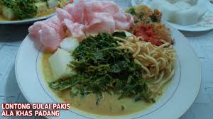 Lontong ketupat gulai paku dan nangka. Resep Lontong Gulai Pakis Ala Khas Padang Lengkap Dengan Cara Masak Lontong Dengan Rice Cooker Youtube