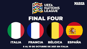 Flashscore.com.tr lig 1 2020/2021 livescore, maç sonu ve ilk yarı sonuçları. France Spain Italy And Belgium Will Face Off In Nations League Final Four Marca
