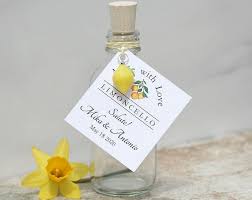 bottles tags and lemons empty bottles limoncello tags lemon etsy bottiglie vuote bottiglia di vetro limoncello