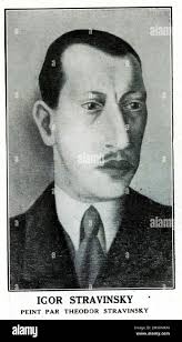 Igor stravinsky russian composer hi-res stock photography and images