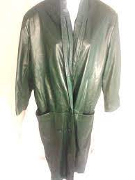 Global Identity G Iii Green Leather Coat Women S Large Leather Coat Leather Coat Womens Green Leather