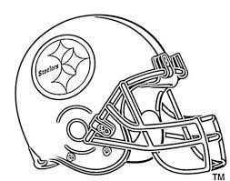 Download and print these nfl football helmets coloring pages for free. Nfl Helmet Coloring Pages In 2021 Football Coloring Pages Football Helmets Pittsburgh Steelers Football