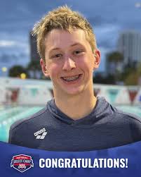 Big things are happening at Revolution! Sarah Zhang was named to the  2025-2026 USA Swimming National Junior Team for her performance in the 200  Breast! The 91-swimmer National Junior team roster is