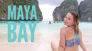 Critics say the beach is unfocused and muddled, a shallow adaptation of the novel it is based on. Day 44 Maya Bay The Beach Film Location Koh Phi Phi Youtube