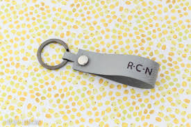 Download Diy Leather Key Fob Gift Idea With Cricut Lydi Out Loud
