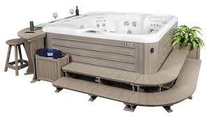 Hot Tub Surrounds A B Accessories Hot Tub Surround Hot Tub Patio Hot Tub Accessories