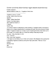 Contoh surat pengunduran diri kerja resmi yang lengkap from cdn.popbela.com. Doc Contoh Surat Dinas Dalam Bahasa Inggris Beserta Terjemahannya Reza Binhaho Academia Edu
