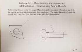 solved problem 41 dimensioning and tolerancing self eval