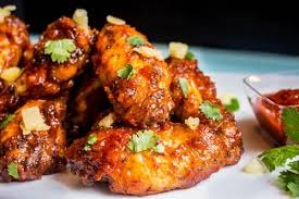 Crispy Baked Jerk Chicken Wings With Honey Chipotle Pineapple Glaze Jerk Chicken Wings Baked Jerk Chicken Chicken Wing Recipes