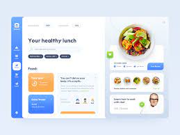 Healthy Food App By Toma Li In 2020 Food App Healthy Food Apps Food Web Design