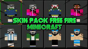 Your skin will look bright and confident. Skin Pack Free Fire Minecraft Youtube